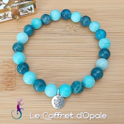 Bracelet Fleur de Lotus en...