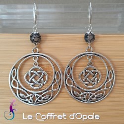 Boucles d'oreilles en...