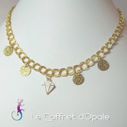 Collier à gros maillons...