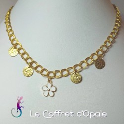 Collier à gros maillons...