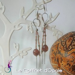 Boucles d'oreilles en...
