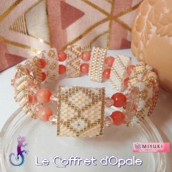 Bracelet tissé en perles de...