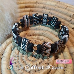 Bracelet tissé en perles de...