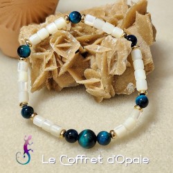 Bracelet en perles de nacre...