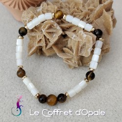 Bracelet en perles de nacre...