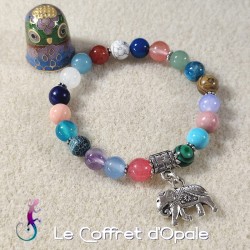 Bracelet ethnique Eléphant...