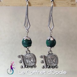 Boucles d'oreilles glyphe...