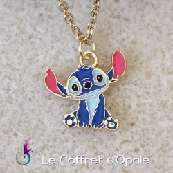 Collier chien en émail...